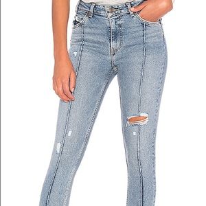 721 Vintage High Rise Skinny in Blue Chaos